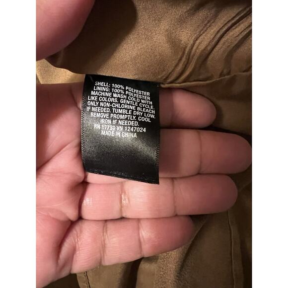 Mossimo faux sides cut out skater dress brown Side XL - Picture 5 of 6